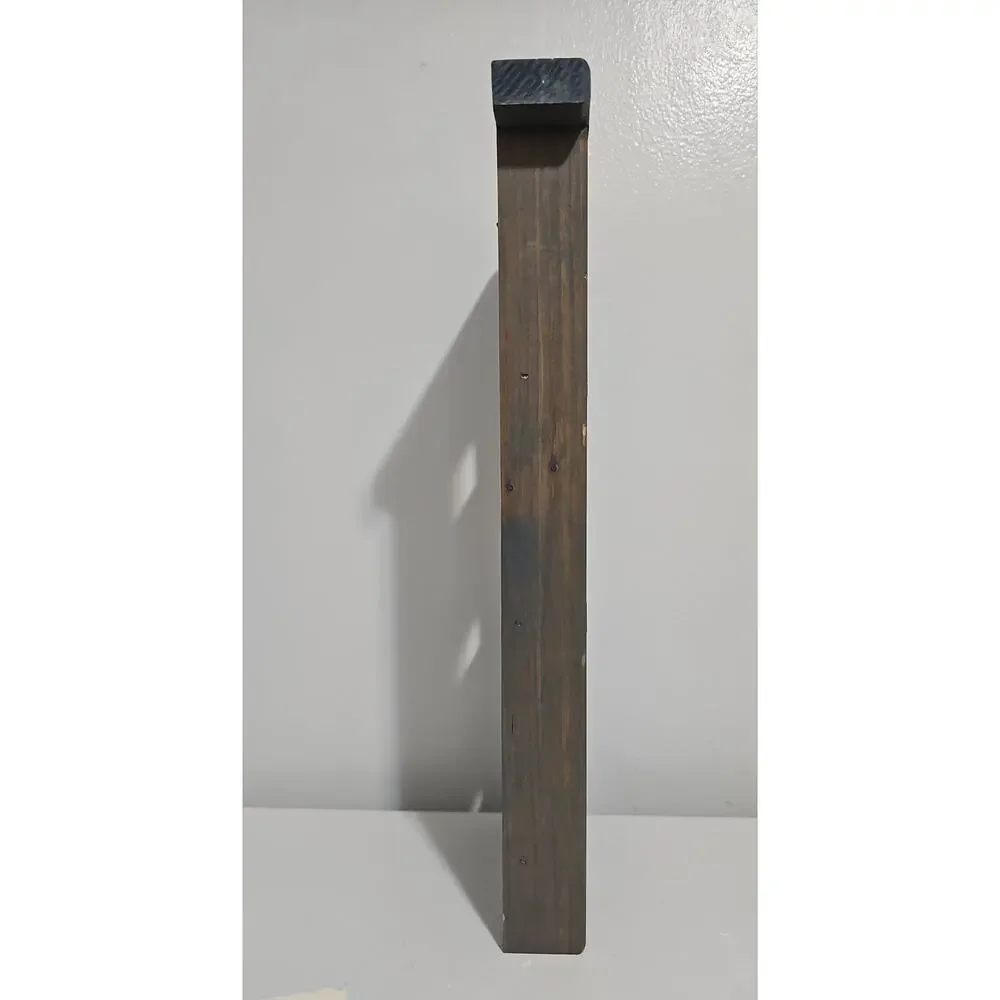 Wooden Trinket Ladder Display Shelf Farmhouse Country Cottagecore Wall Hanging